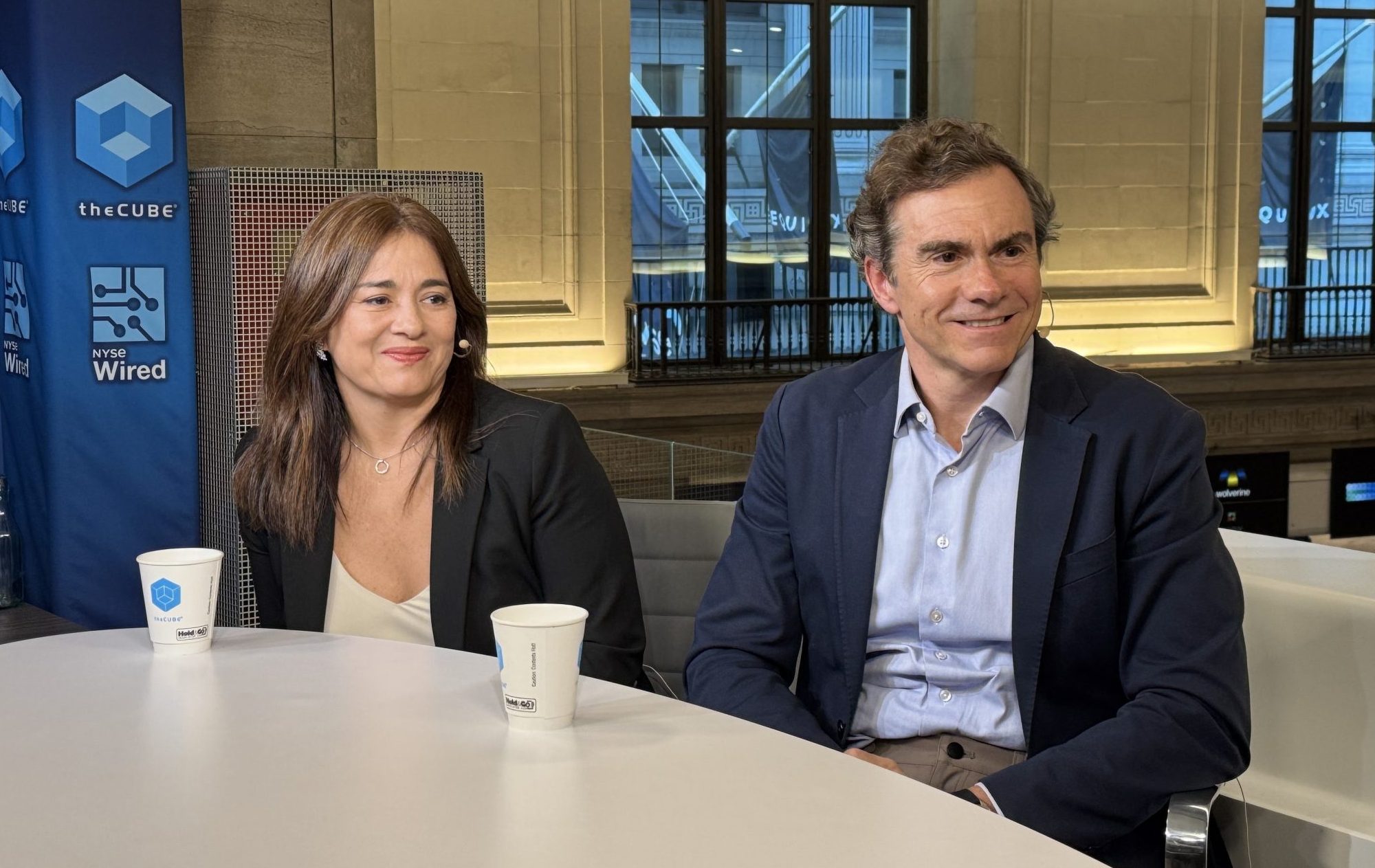Mara Maehara, chief information officer of TOTVS, and Diego Puerta, Brazil general manager at Dell Technologies Inc., talk with theCUBE about enteprise AI foundation during theCUBE + NYSE Wired: AI Factories – Data Centers of the Future interview series