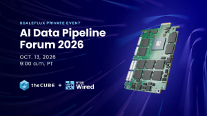 AI infrastructure bottlenecks take focus at the AI Data Pipeline Forum Oct. 13. Get a preview of theCUBE's coverage of storage, networking and power.