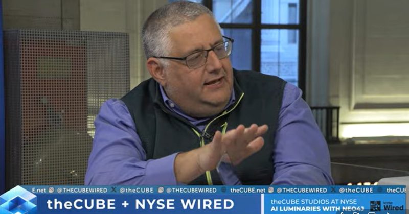 McKinsey's James Kaplan spoke with theCUBE about the knowledge graph during theCUBE + NYSE Wired: AI Luminaries interview series.